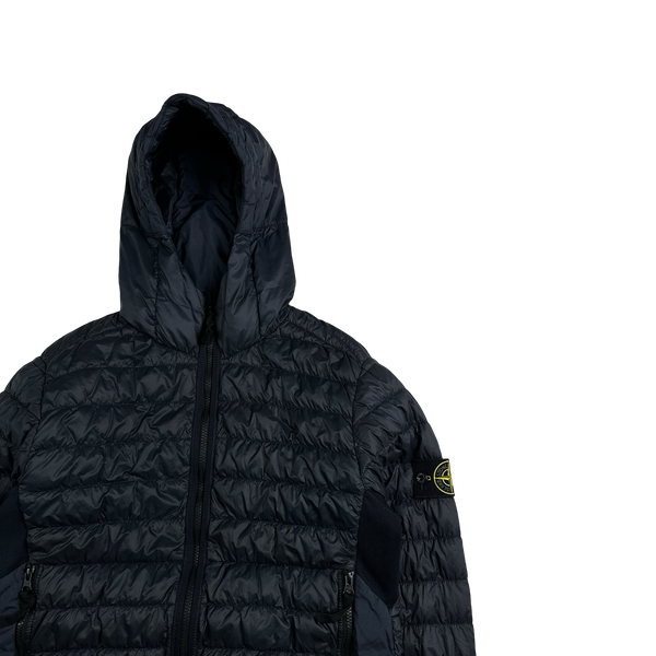 Stone Island 2018 Navy Blue Down Filled Puffer - Medium