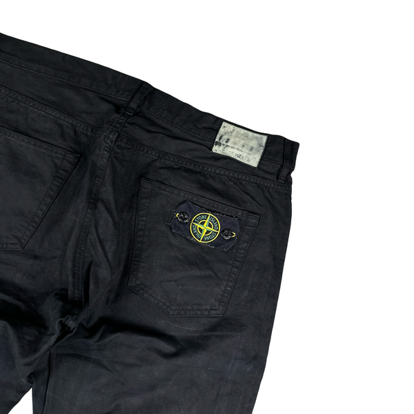 Stone Island 2012 Black RE T Jeans - Large