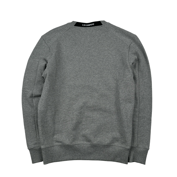 CP Company Light Grey Cotton Crewneck Sweatshirt - XS