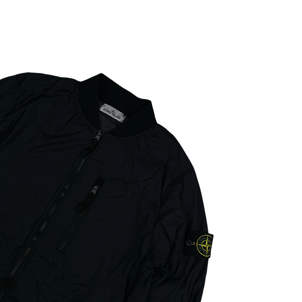 Stone Island 2022 Black Nylon Skin Touch TC Polartec Jacket - Small