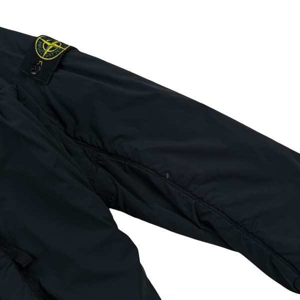 Stone Island 2019  Black Comfort Tech Composite Jacket - Small
