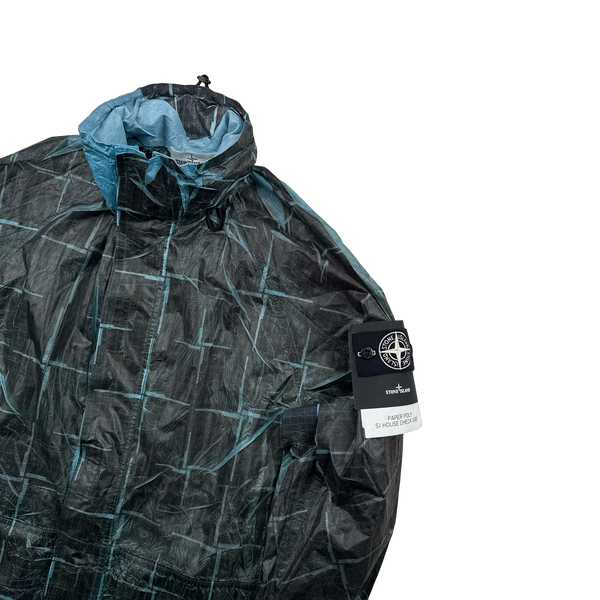 Stone Island 2017 Paper Poly House Check Jacket - Medium