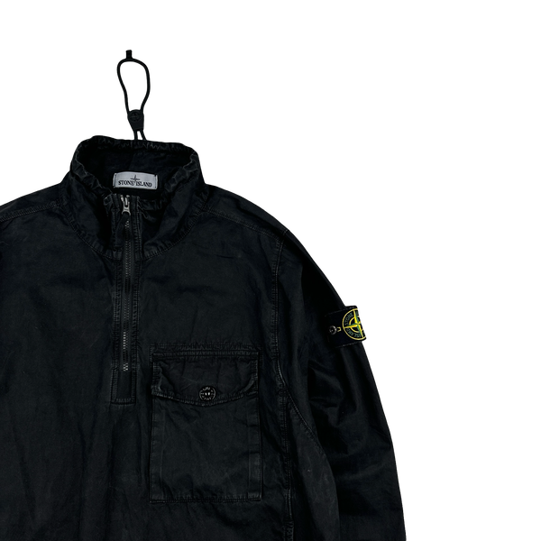 Stone Island 2020 Black Smock Pullover - Small