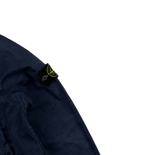 Stone Island 2016 Navy Cotton Overshirt - Medium