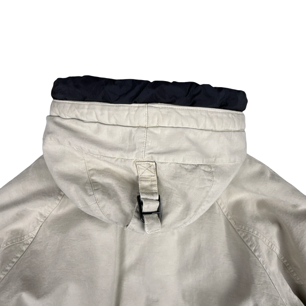 Stone Island 2012 Beige Organic Sheen Jacket - XXL