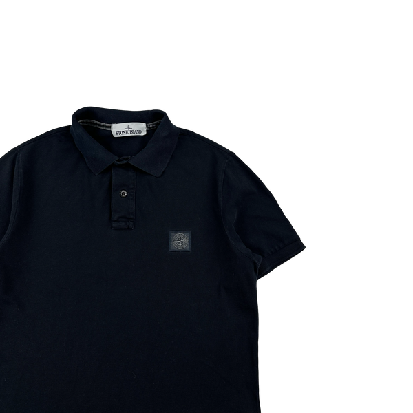 Stone Island 2019 Navy Slim Fit Polo - Medium