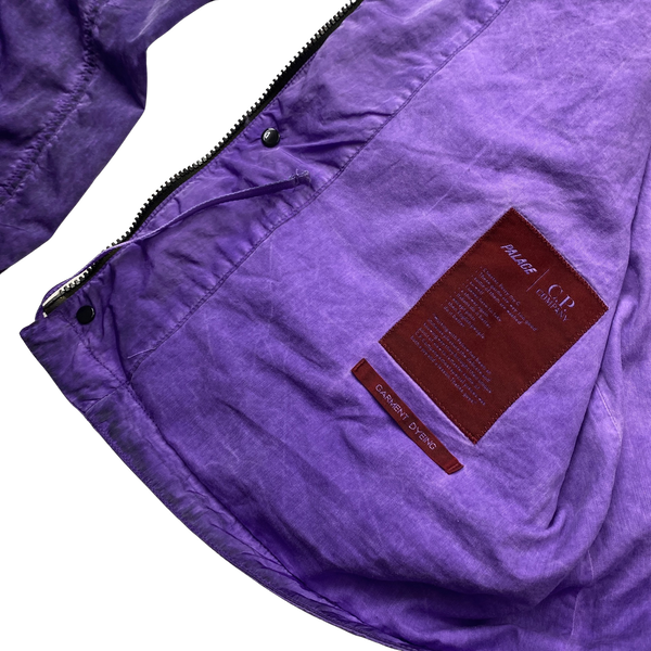 CP Company x Palace Purple Nylon La Mille Goggle Jacket - Large