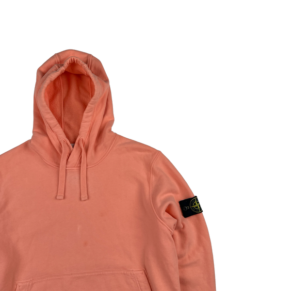 Stone Island 2022 Coral Pullover Cotton Hoodie - Medium