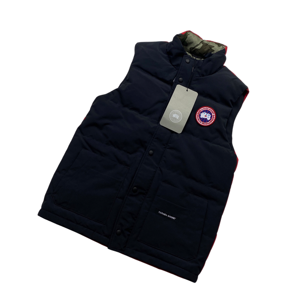 Canada Goose Black Down Filled Gilet - XS
