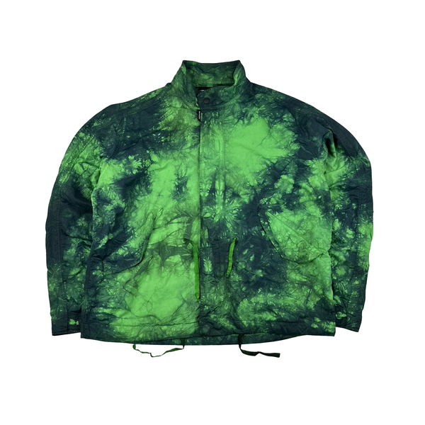 Nemen Tie Dye Green Zipped Jacket - Large