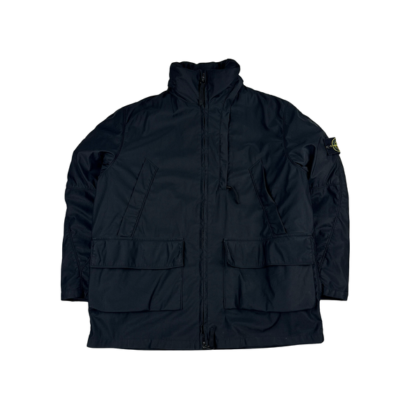 Stone Island Nylam Black Vintage AW2000 Rare Jacket - Large