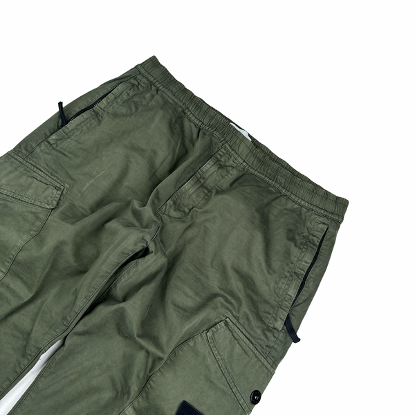 Stone Island Dark Green RE-T Cargo Trousers - XXL