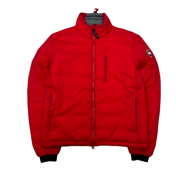Canada Goose Red Zipped Down Filled Jacket - XS