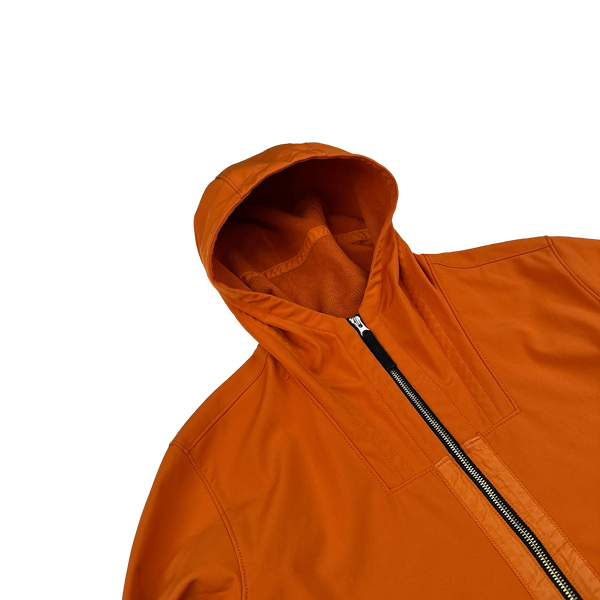Stone Island 2019 Orange Fleece Lined Soft Shell XL Mat s Island