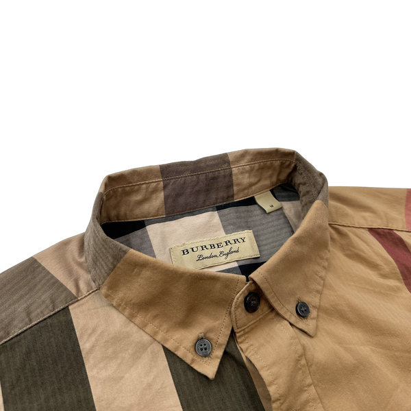 Burberry Nova Check Button Up Shirt - Medium