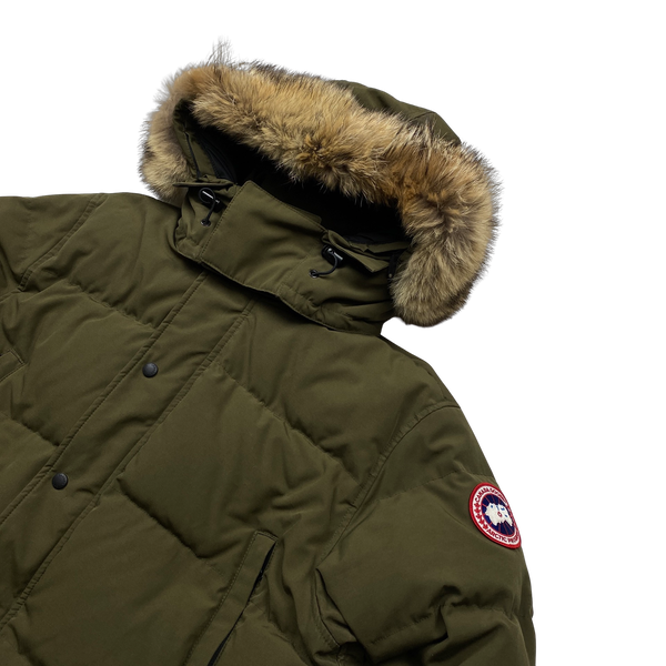 Canada Goose Khaki Coyote Fur Puffer XL Mat s Island