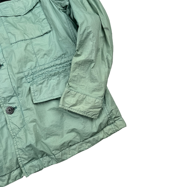 Stone Island 2013 Mint Green Membrana TC Field Jacket - XL
