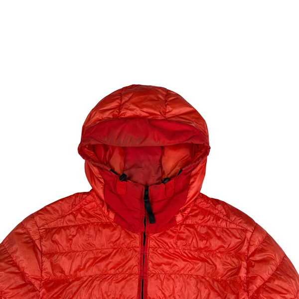 Stone Island 2016 Red Garment Dyed Puffer Jacket - Medium