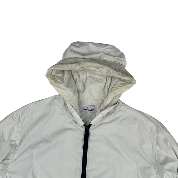 Stone Island White Nylon Skin Touch TC Jacket - XL