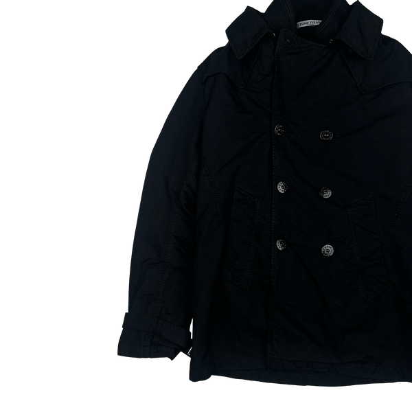 Stone Island 2008 Black David TC Dutch Rope Jacket - Large
