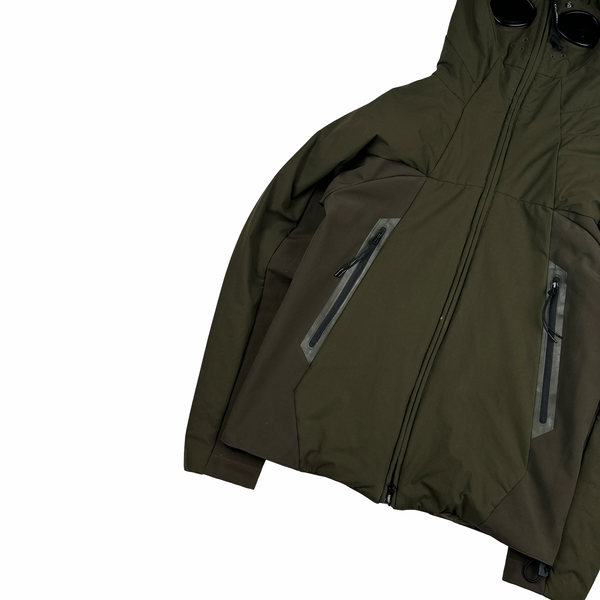 CP Company Khaki Explorer Pro Tek Padded Jacket - Small