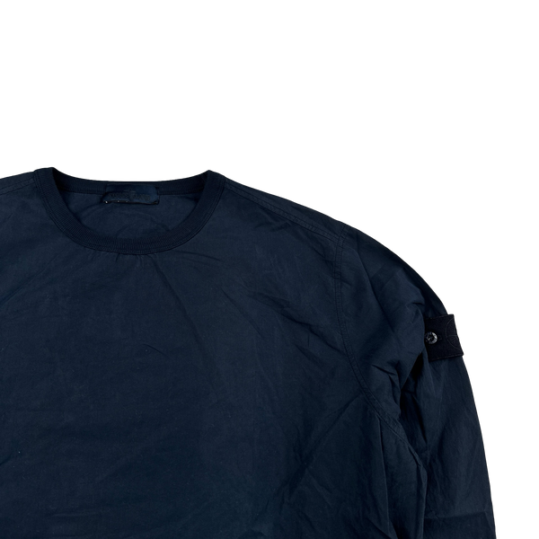 Stone Island 2019 Navy Ghost Piece Cotton Pullover Jumper - XL