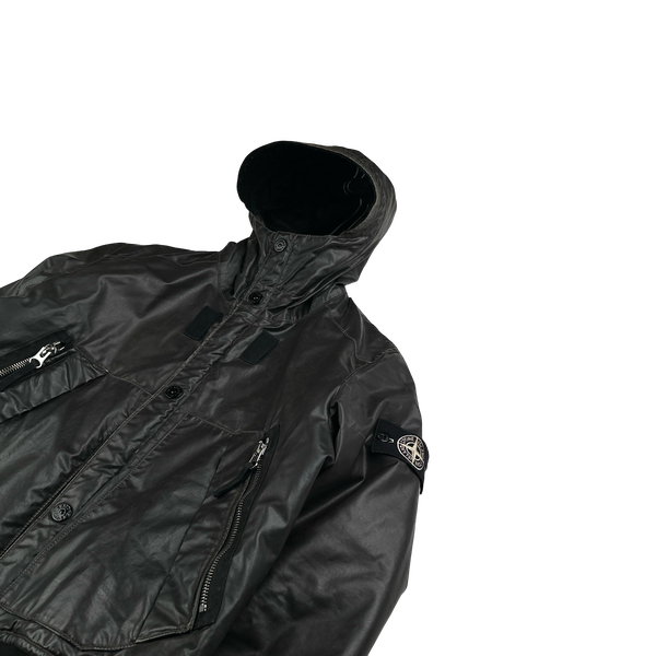 Stone Island 2011 Khaki Waxed Ice 2 Jacket - Medium