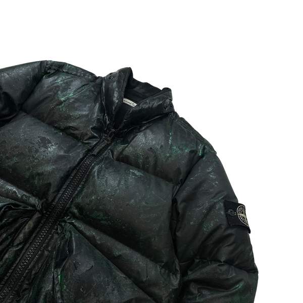 Stone Island 2015 Hidden Reflective Puffer Jacket - Medium
