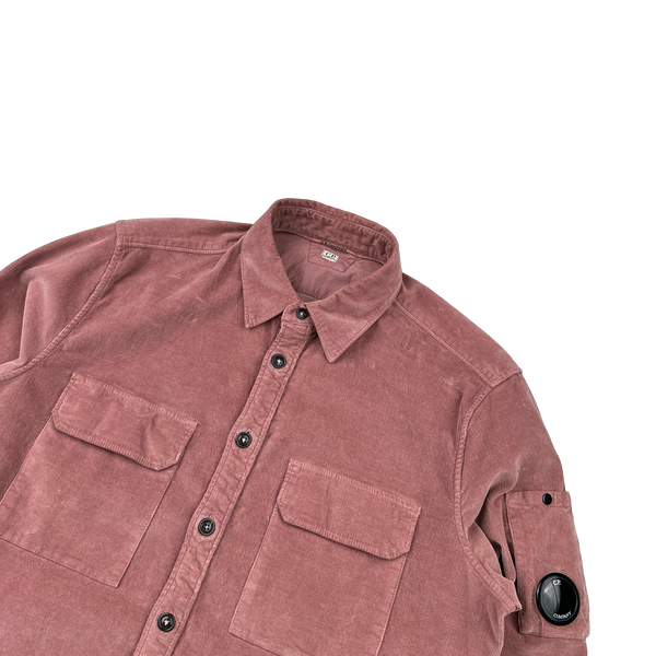CP Company Pink Corduroy Shirt - Large