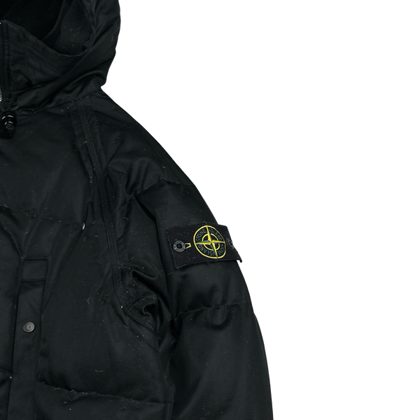 Stone Island 2014 Black Weatherproof Down Parka Jacket -XXL