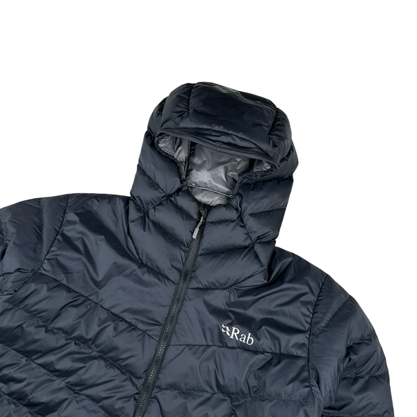 RAB Black Pertex Primaloft Down Zipped Puffer Jacket - Large
