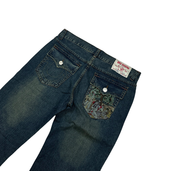 True Religion Rare Deadstock Joey Baggy Fit Jeans - 40"