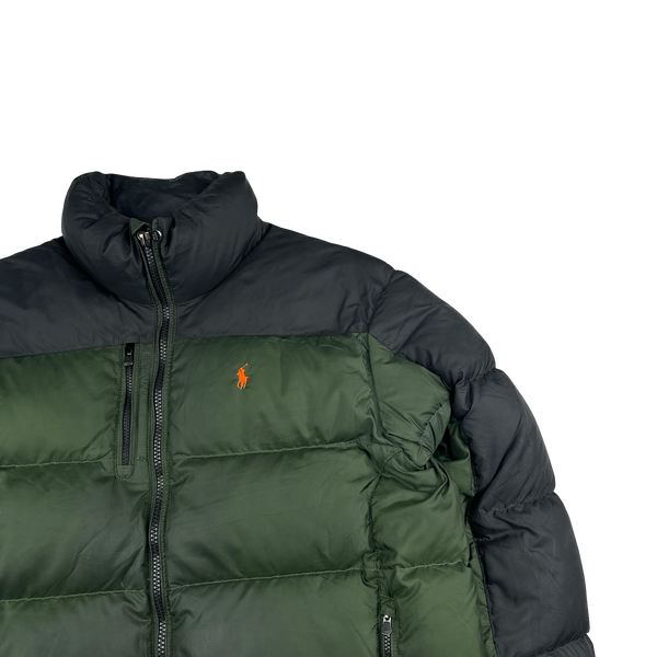 Ralph Lauren Khaki Down Puffer Jacket - XL