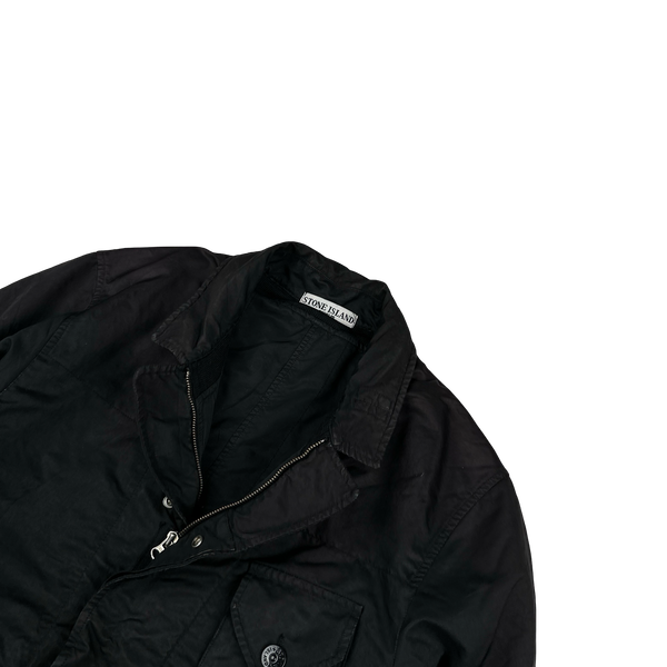 Stone Island 2007 David TC Black Blazer Jacket - Medium
