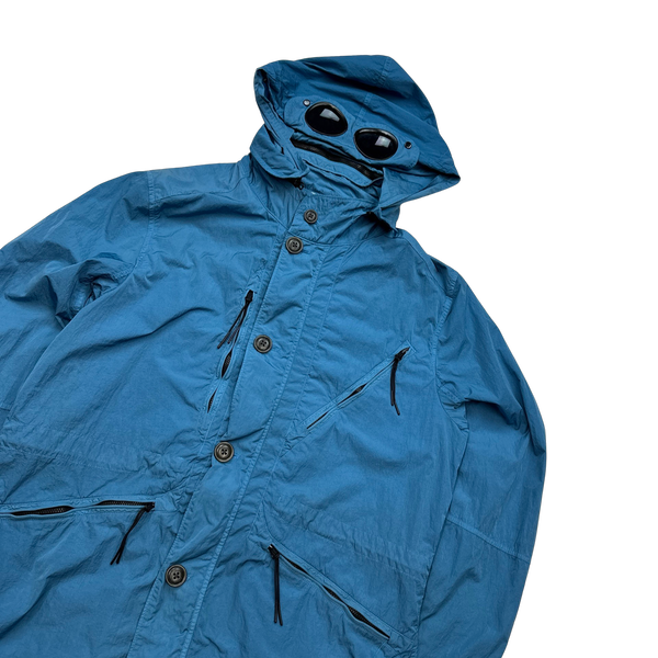 CP Company Blue Chrome Goggle Jacket - XXL