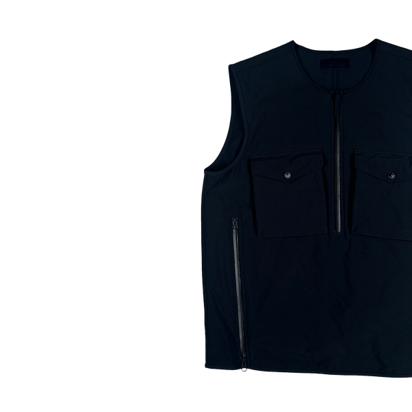 Stone Island 2020 Navy Ghost Stretch 5L Gilet - XL