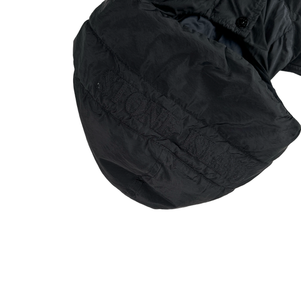 Stone Island 2021 Charcoal Nylon Metal Down Puffer Jacket - Small