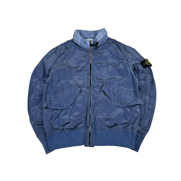 Stone Island 2010 Blue Nylon Metal Jacket - Large – Mat's Island