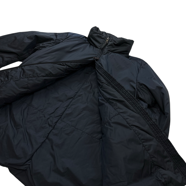 Prada Navy Nylon Black Label Padded Jacket - XL