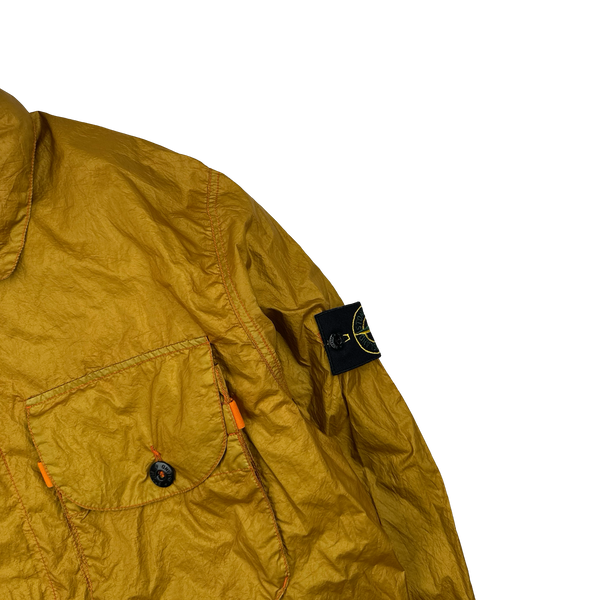 Stone Island 2004 Paul Harvey Orange Parachute Nylon Jacket - Medium