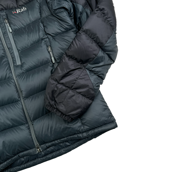 RAB Navy/Black Pertex Endurance Infinity Down Zipped Puffer Jacket - Small