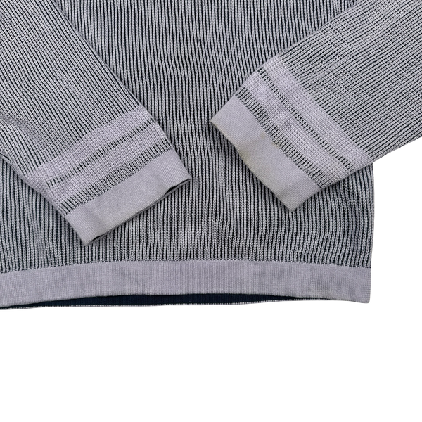 Stone Island 2018 Purple Lightweight Knit Jumper - Large