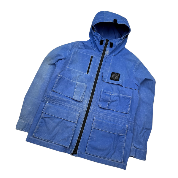 Plurimus Blue Garment Dyed Jacket - Large