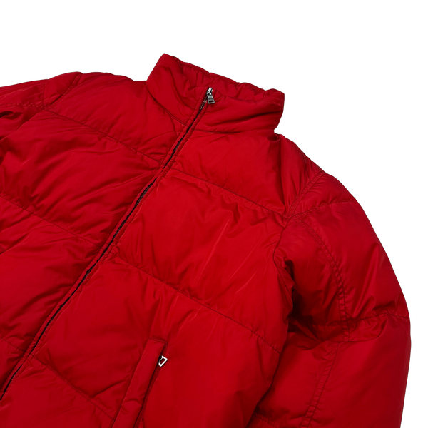 Prada Red Black Label Puffer Jacket - XL
