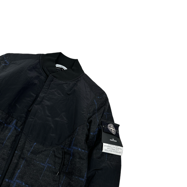 Stone Island 2016 Dormeuil Cloth Nylon Metal Primaloft Bomber Jacket - Small
