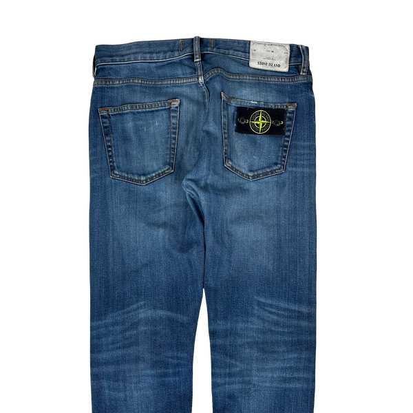 Stone Island 2016 Blue Slim Fit Denim Jeans - 30"