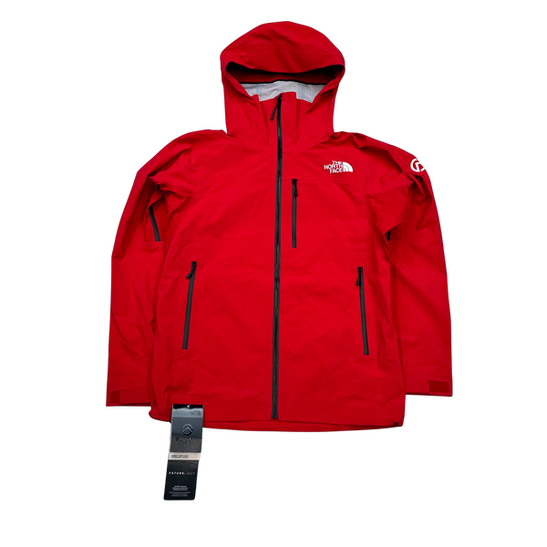 North Face Red Gore Tex Futurelight Summit Series Hooded Jacket - Medium