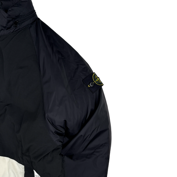 Stone Island x Supreme 2023 Tela Logo Reversible Down Puffer Jacket - XXL