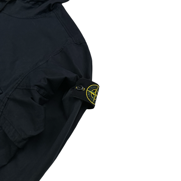Stone Island 2022 Navy Heavyweight Cotton Smock - XL