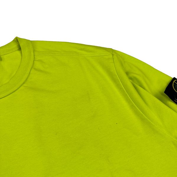 Stone Island 2021 Neon Crewneck Cotton Sweatshirt - XL